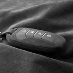 Alcantara Key Fob Cover for BYD Seal Atto 3 Dolphin | Suede Protector AUTOEVEX