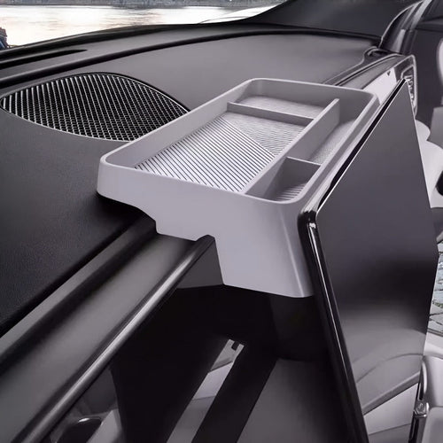 Behind Screen Storage Box for BYD Sealion 6 | Hidden Silicone Tray AUTOEVEX