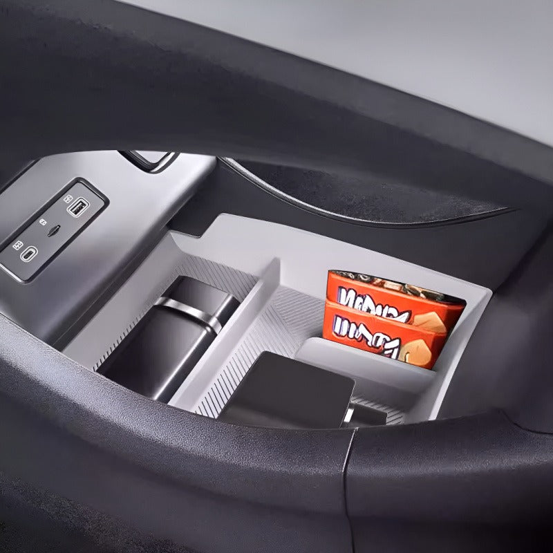 Lower Console Organizer for BYD Sealion 6  | Under-Screen Silicone Tray AUTOEVEX