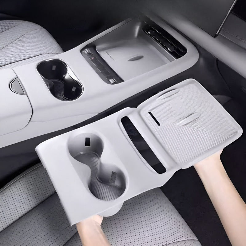 Center Console Silicone Mat for BYD Sealion 6(LHD) | Wireless Charging Friendly AUTOEVEX