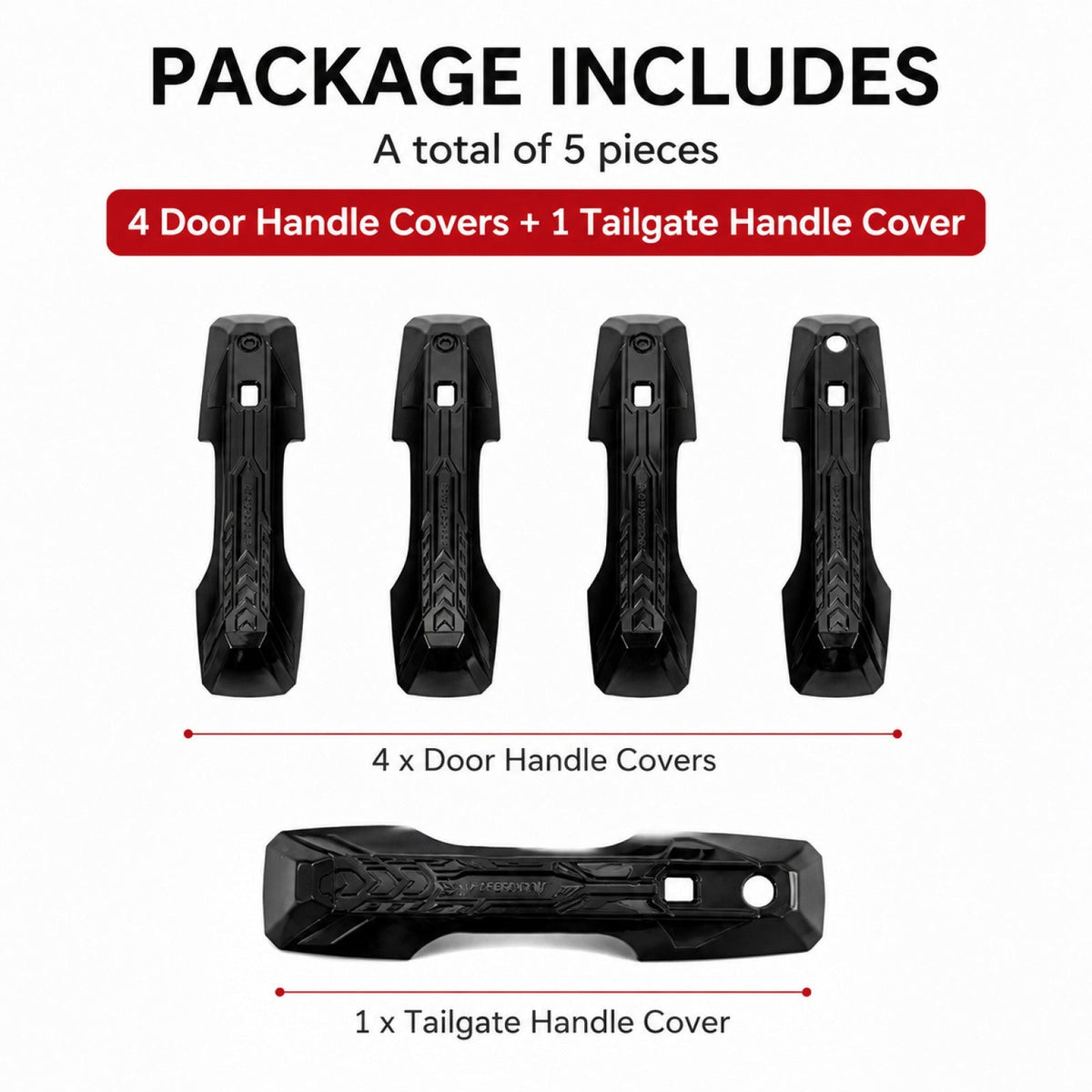 Door Handle Covers for 2026 BYD Denza B5 AUTOEVEX