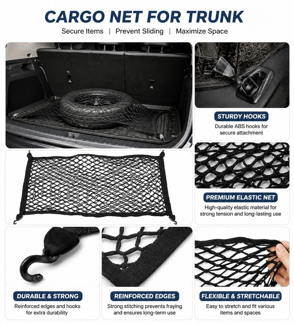 Trunk Cargo Net for 2026 BYD Denza B5 AUTOEVEX