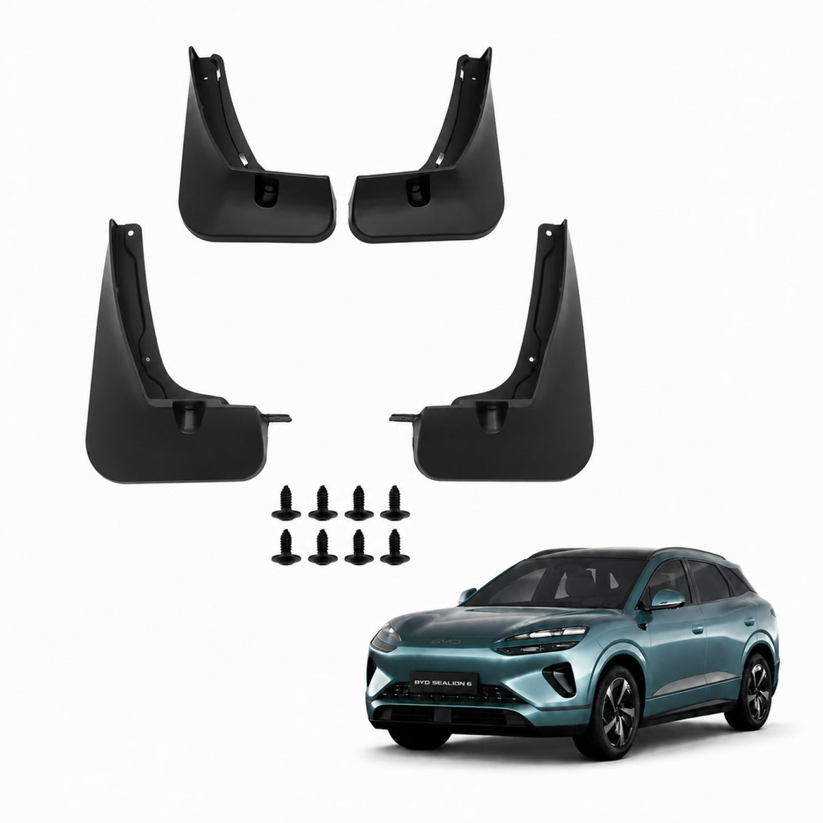 Mud Flaps for 2026+ BYD Sealion 6 EV http://detail.1688.com/offer/953744083111.html