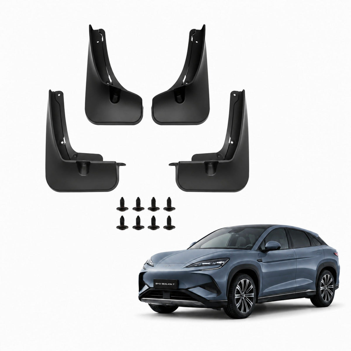 Mud flaps for 2025+ BYD Sealion 7 http://detail.1688.com/offer/798035573223.html