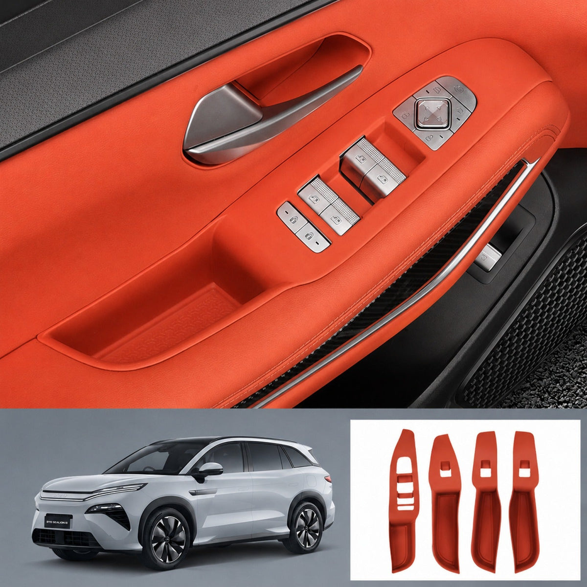 Door Handle Silicone Storage Insert for BYD Sealion 8 / ATTO 8 AUTOEVEX