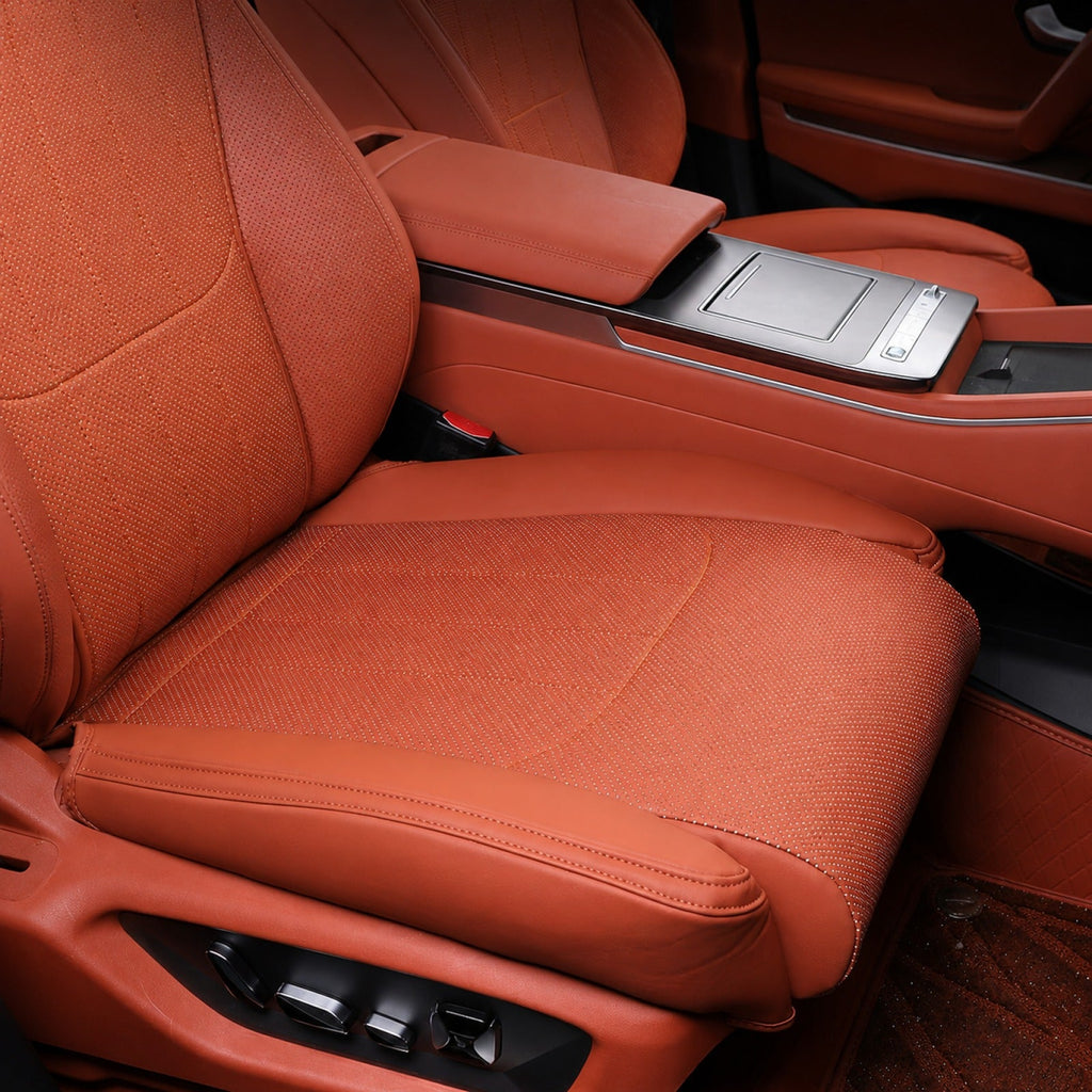 Breathable Leather Seat Cover Protector for BYD Sealion 8 / ATTO 8 AUTOEVEX