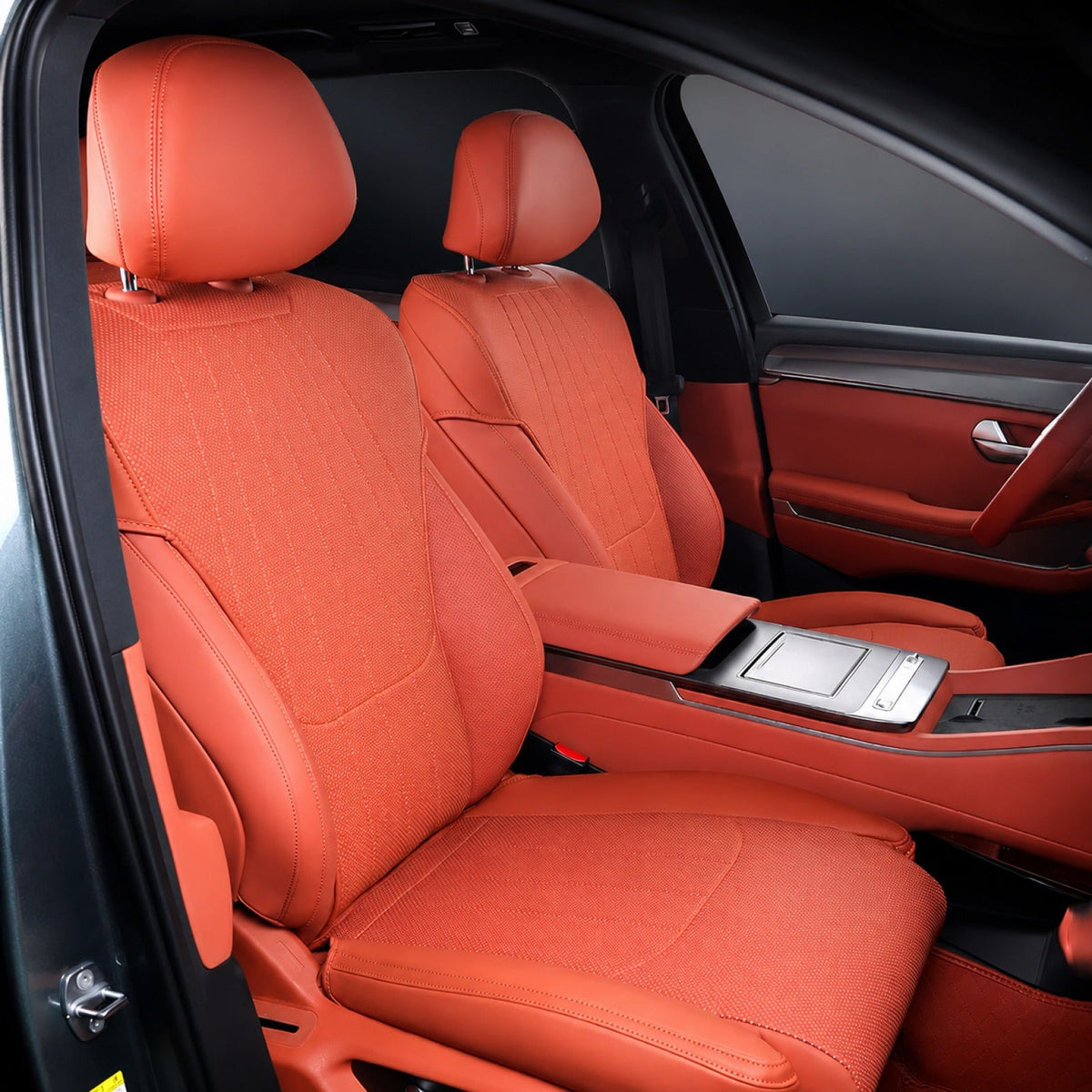 Breathable Leather Seat Cover Protector for BYD Sealion 8 / ATTO 8 AUTOEVEX
