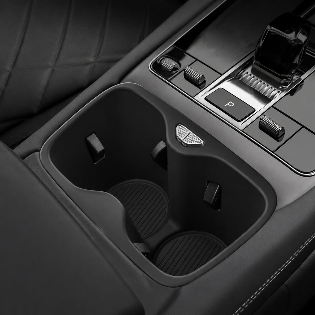 Cup Holder Silicone Liner for BYD Sealion 7 | Anti-Rattle Coaster Set AUTOEVEX