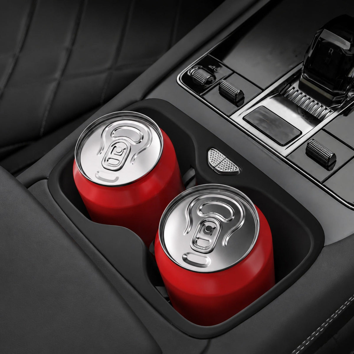 Cup Holder Silicone Liner for BYD Sealion 7 | Anti-Rattle Coaster Set AUTOEVEX