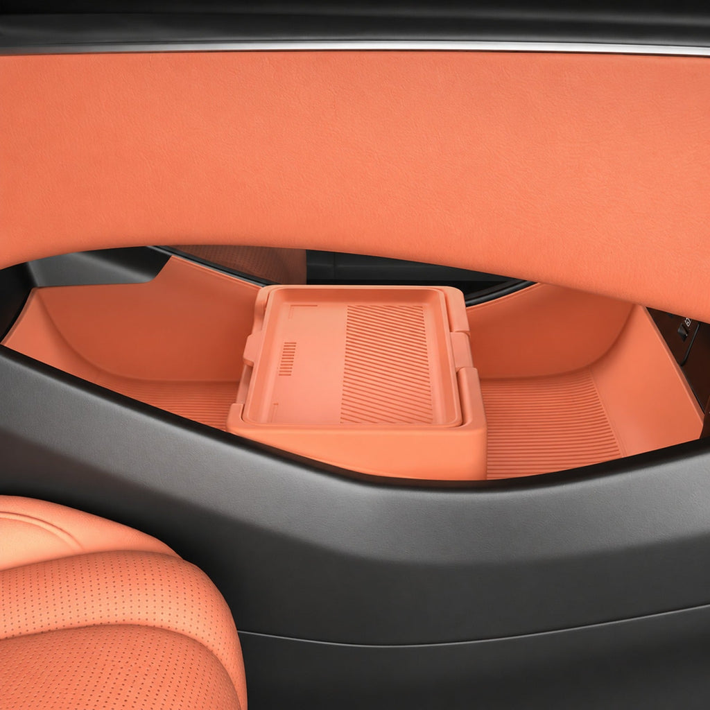 Center Console Storage Box Silicone Organizer Tray for BYD Sealion 7 AUTOEVEX