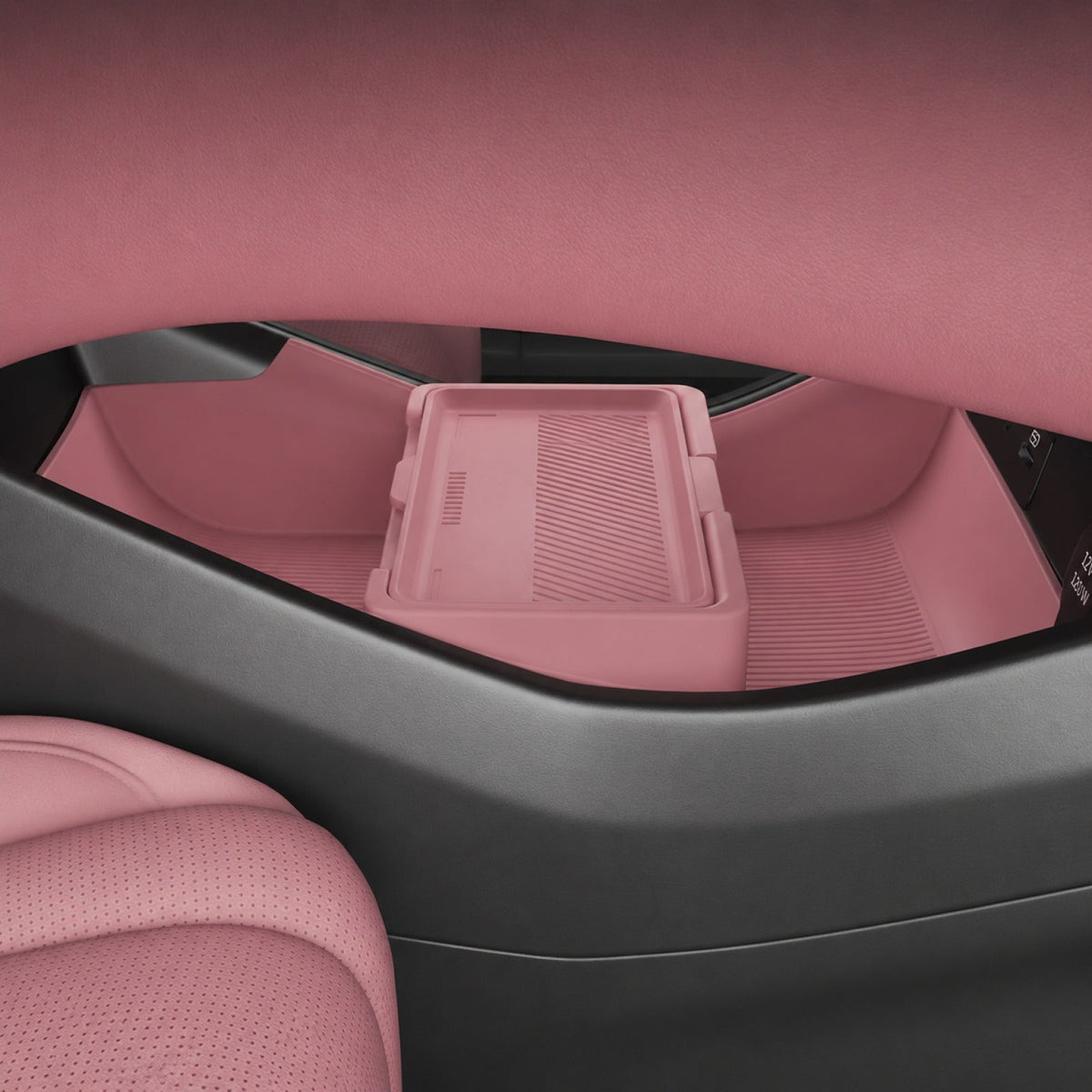 Center Console Storage Box Silicone Organizer Tray for BYD Sealion 7 AUTOEVEX