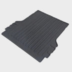 Professional grey TPE rubber car trunk mat with deep anti-slip grooves for maximum protection.