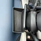 Black felt storage tray insert for BYD vehicle center console to prevent spills and wear
