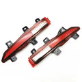 Pair of red and clear plastic LED tail light assemblies for BYD vehicle protection.