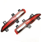 Pair of red and clear plastic LED tail light assemblies for BYD vehicle protection.