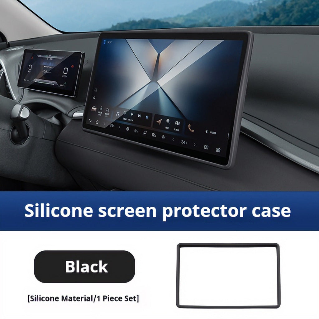 Screen Edge Protector for BYD Atto 3|Silicone Display Frame Cover Wrap AUTOEVEX