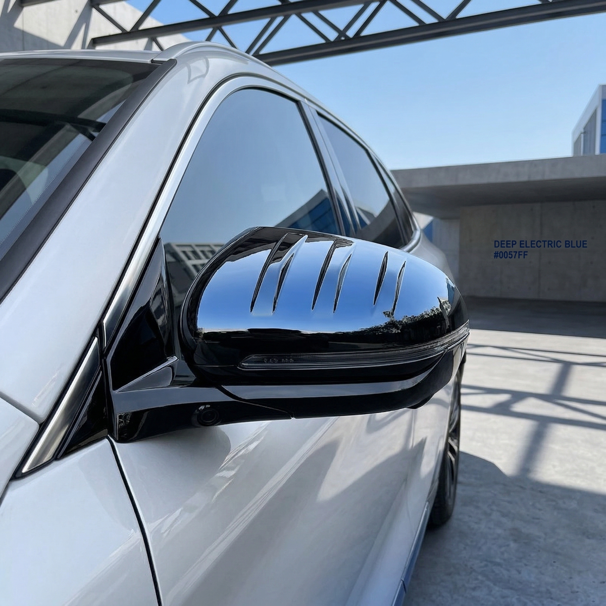Side Mirror Covers, Carbon Fiber Style Mirror Caps for 2026 BYD Atto 3 AUTOEVEX