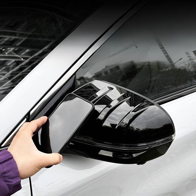 Side Mirror Covers, Carbon Fiber Style Mirror Caps for 2026 BYD Atto 3 AUTOEVEX