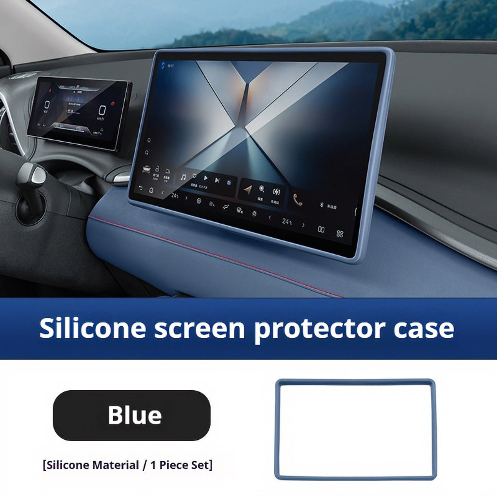 Screen Edge Protector for BYD Atto 3|Silicone Display Frame Cover Wrap AUTOEVEX