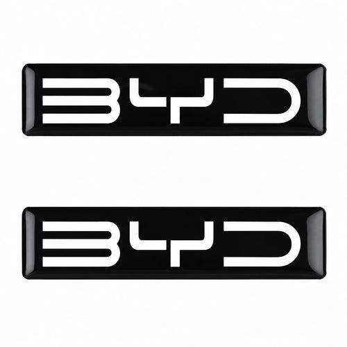 3D BYD Car- Badge Decorative Stickers for Atto 3, Seal, Dolphin, Song Plus & Tang