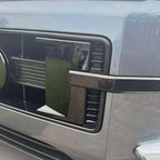 Glossy black high-quality ABS material front grille trim for BYD vehicle enhancement.