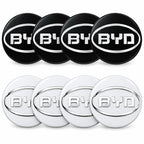 4PCS BYD Black Wheel Center Hub Caps Covers for Atto 3 Yuan Plus Song Plus Seal Seagull Dolphin Sealion