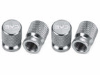 4Pcs silver BYD Tire Valve Caps for Car Wheel Valve Stems