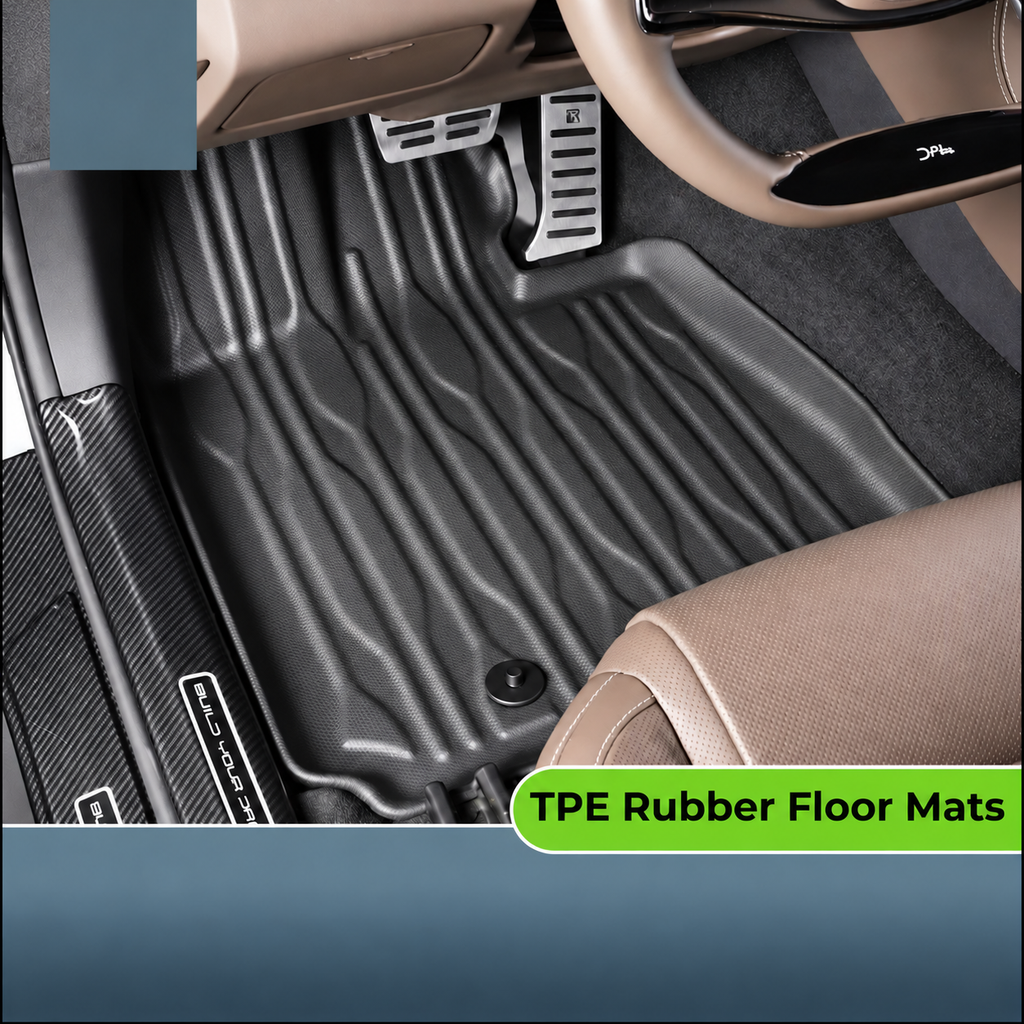 TPE Rubber Floor Mats & Trunk Mat for BYD Han