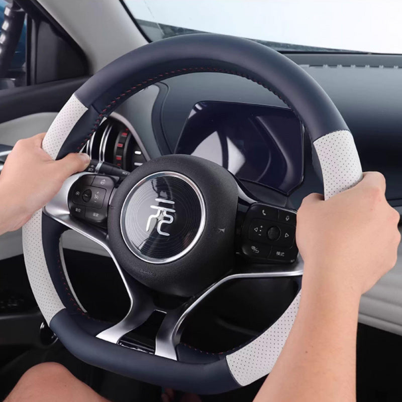 Steering Wheel Cover for BYD Atto 3 | Breathable Leather Protector https://88fa.cn/jWR