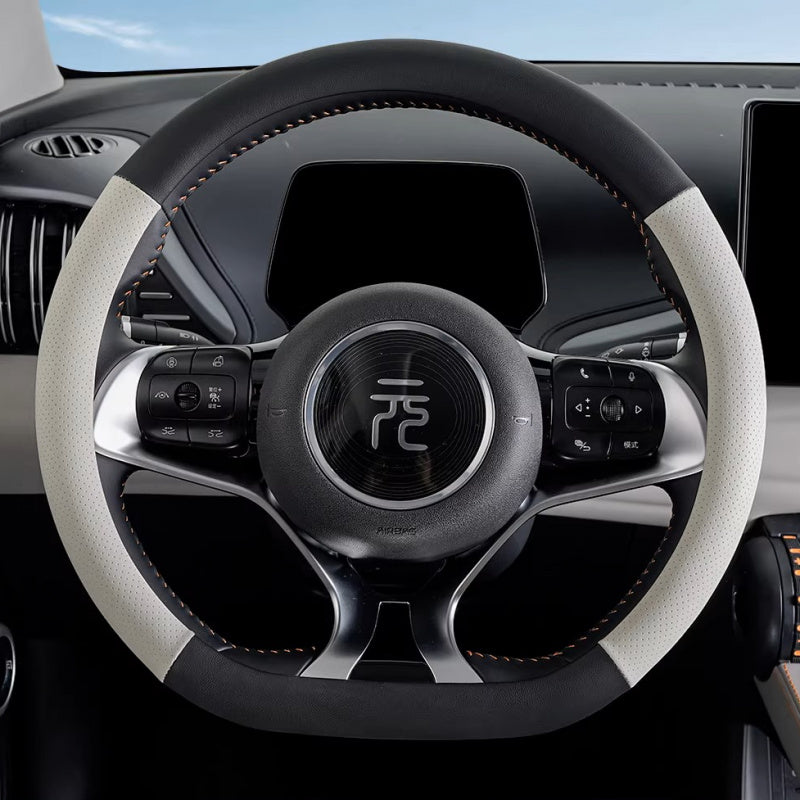 Steering Wheel Cover for BYD Atto 3 | Breathable Leather Protector https://88fa.cn/jWR