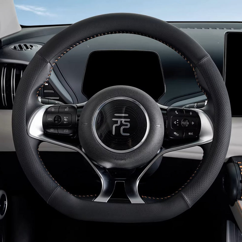Steering Wheel Cover for BYD Atto 3 | Breathable Leather Protector https://88fa.cn/jWR