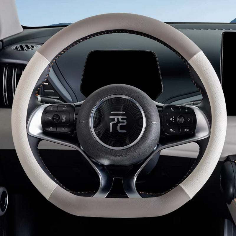 Steering Wheel Cover for BYD Atto 3 | Breathable Leather Protector https://88fa.cn/jWR
