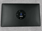 Black matte finish rear-view car camera housing with central mounting plate and screw holes.
