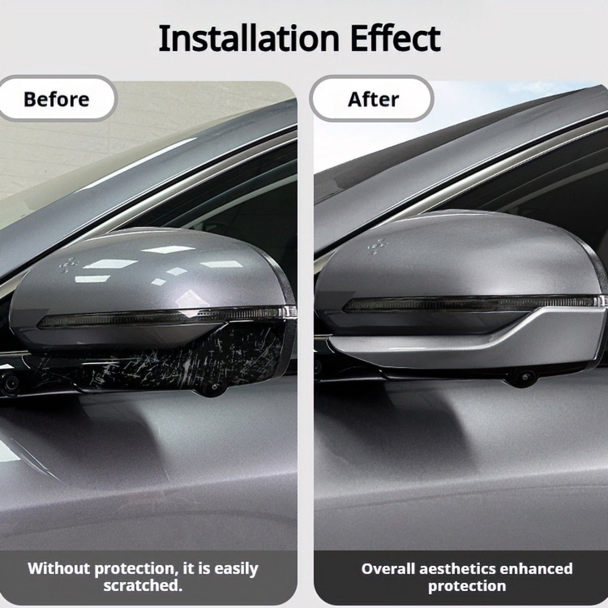 Side Mirror Protector Strips for BYD ATTO 3 – Collision Guards AUTOEVEX