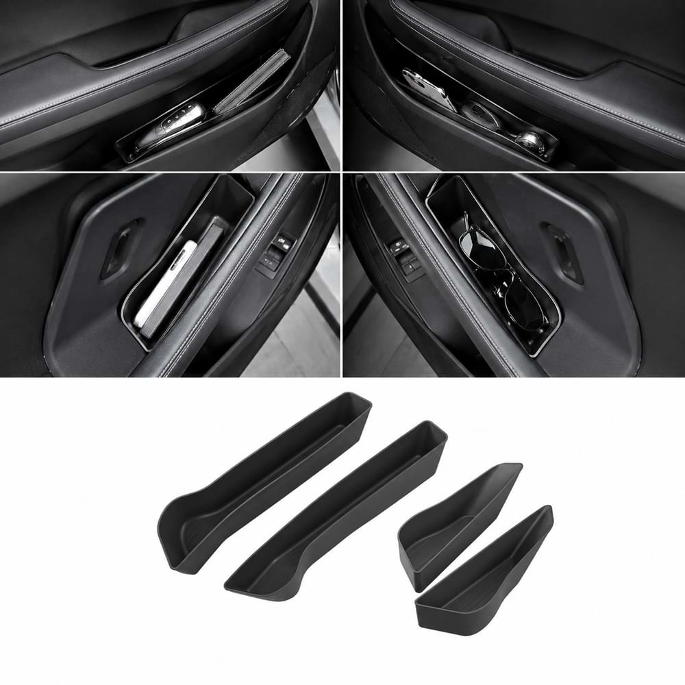 BYD Atto 3 / Yuan Plus 2025–2026 Door Handle Storage Tray | TPE Organizer (Front & Rear) BYD Accessories Store