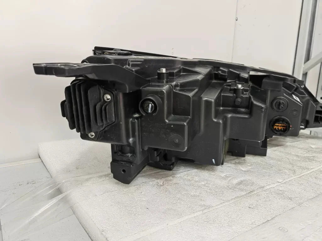 Black durable plastic rear light assembly component for BYD vehicle.