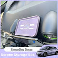 Purple mesh screen storage box for BYD Dolphin, made of durable textured material.