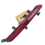 Sleek red LED tail light assembly for BYD, featuring a durable transparent lens and black mounting brackets.
