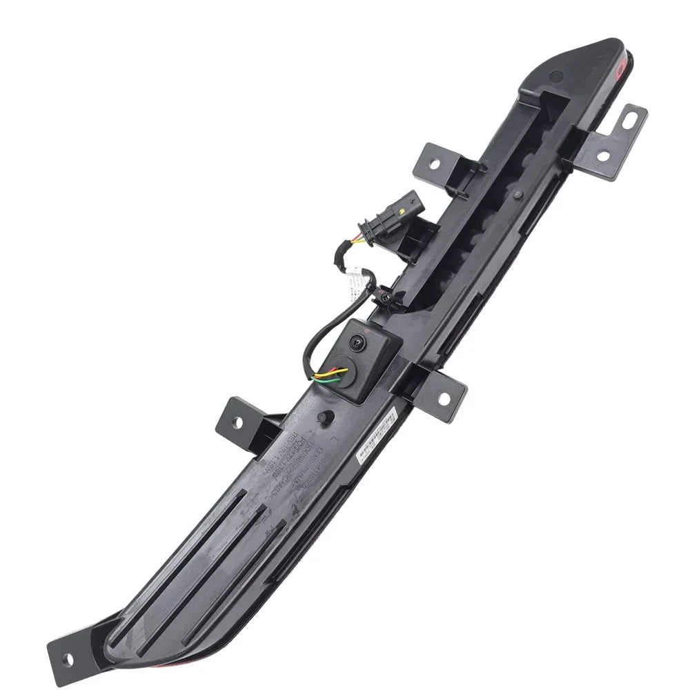 Black durable plastic rear bumper trim assembly for BYD vehicle protection.