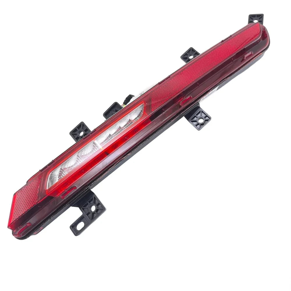 Red and clear plastic LED tail light assembly for BYD vehicles.
