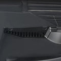 Black matte-finish durable plastic organizer tray for BYD car interior storage.