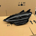 Sleek black LED headlight assembly with premium dark housing for BYD vehicle protection.