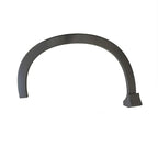 Sleek matte black curved door handle accessory for BYD vehicle protection.