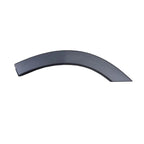 Matte black curved automotive trim piece made of durable high-quality material.