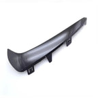 Sleek black glossy bumper trim protector made of durable high-quality plastic.