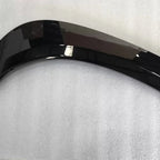 Glossy black ABS plastic fender flare trim for BYD vehicle protection.