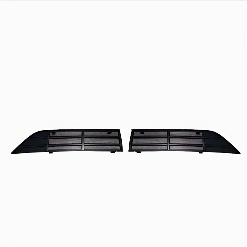 Black textured plastic rear bumper protector guards for BYD vehicles.