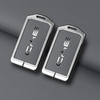 BYD_NFC_Key_Card_Case_Leather_Cover_chain_gery