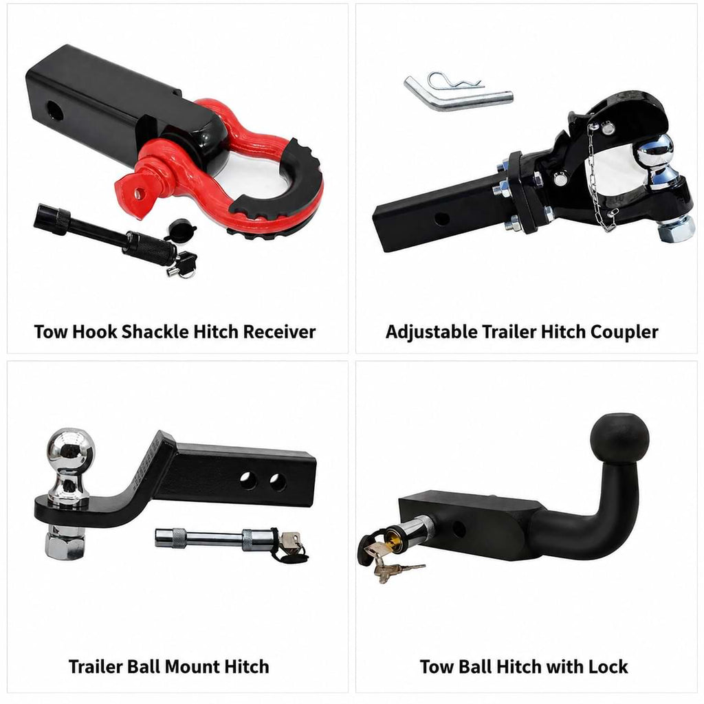 BYD Shark 6 Rear Trailer Tow Hook Connector Cover  Heavy-Duty Towing Hook
