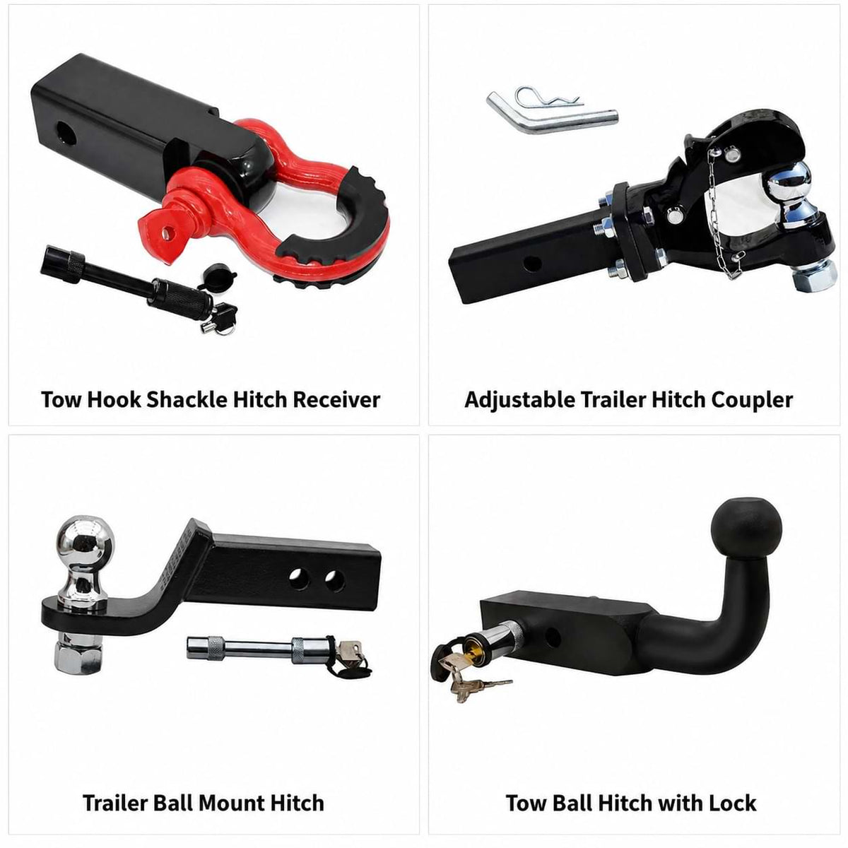 BYD Shark 6 Rear Trailer Tow Hook Connector Cover  Heavy-Duty Towing Hook
